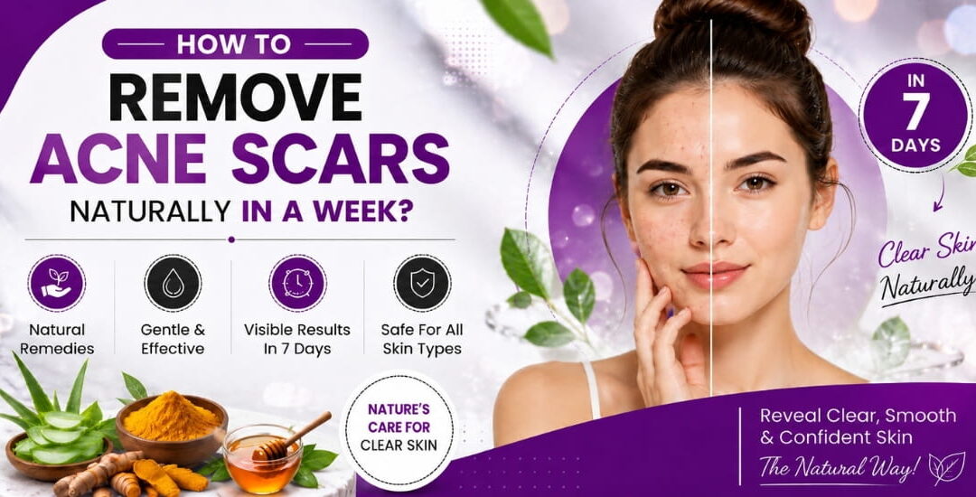 How to Remove Acne Scars Naturally in a Week?