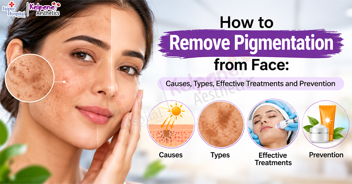 How to remove Pigmentation from face